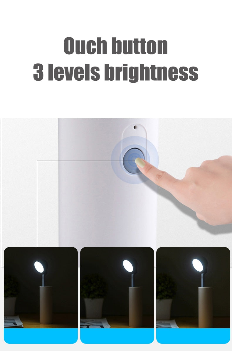 LED Mini RechargeaStonrfielde Power Bank Desk Lamp | Stonrfield