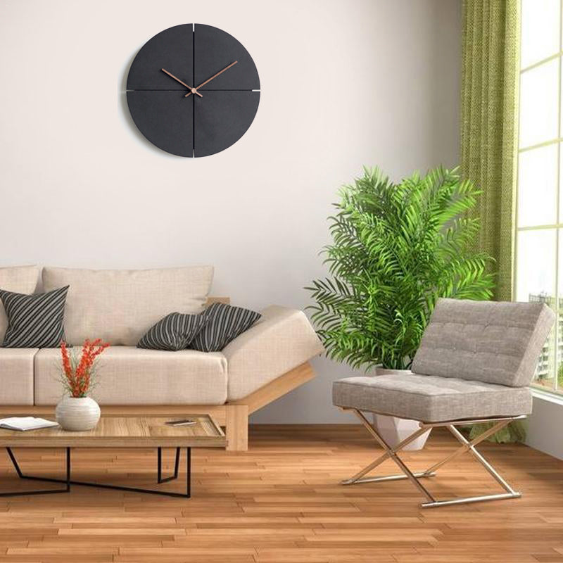 Elegant Nordic Minimalist Wooden Wall Clock | Stornfield