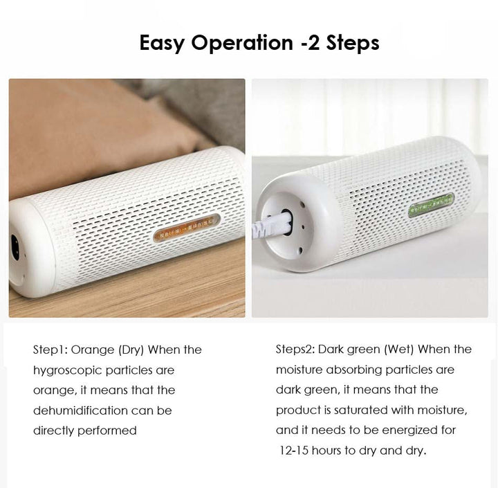 PortaStornfielde Ceramic Home Mini Air Dehumidifier | Stornfield