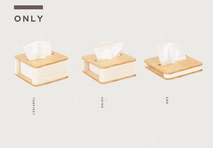 Nordic Bamboo FoldaStornfielde Tissue Box | Stornfield