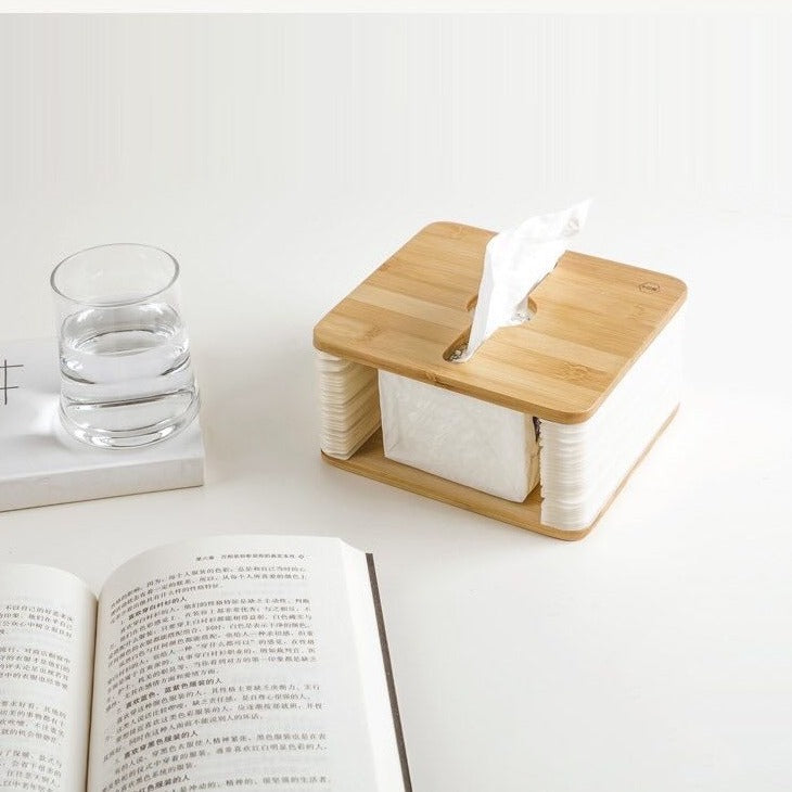 Nordic Bamboo FoldaStornfielde Tissue Box | Stornfield