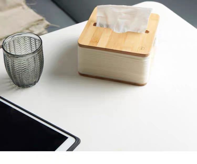 Nordic Bamboo FoldaStornfielde Tissue Box | Stornfield