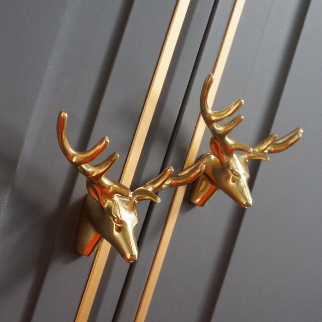 American Style Retro Deer Door Handle | Stornfield