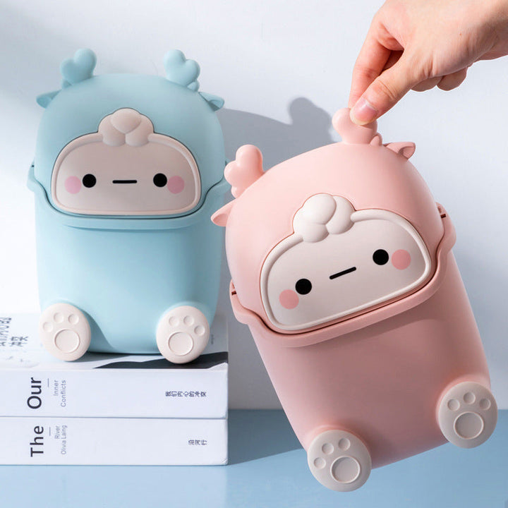 Lazy Penguin Office Mini Trash Can | Stornfield