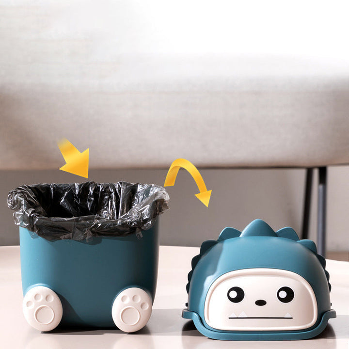 Lazy Penguin Office Mini Trash Can | Stornfield