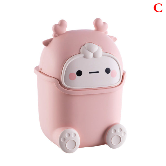 Lazy Penguin Office Mini Trash Can | Stornfield