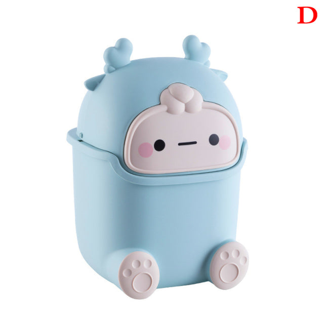 Lazy Penguin Office Mini Trash Can | Stornfield