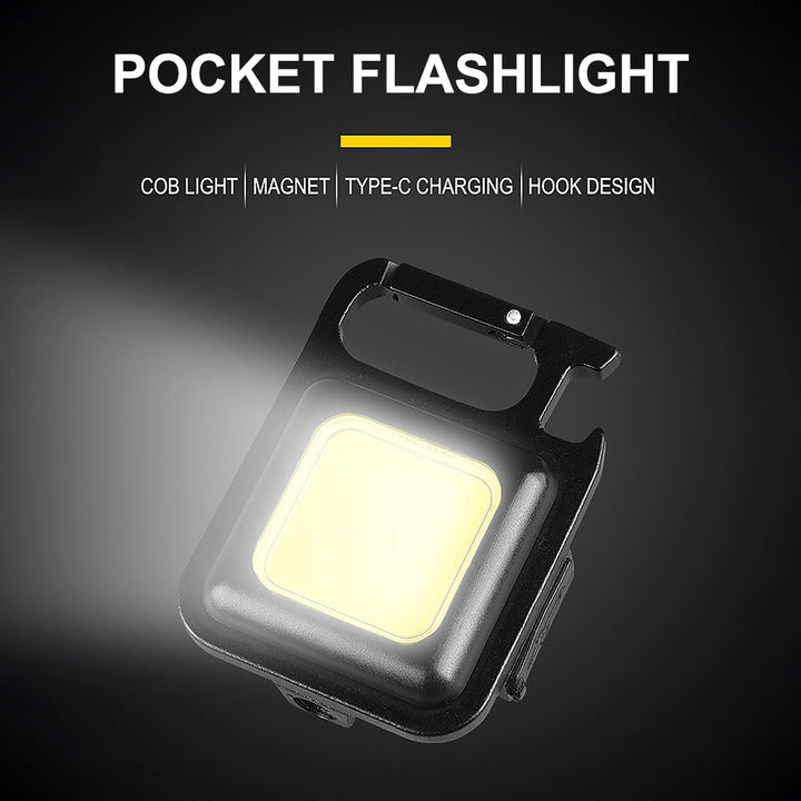 Mini Magnetic Pocket Keychain Flashlight | Stornfield