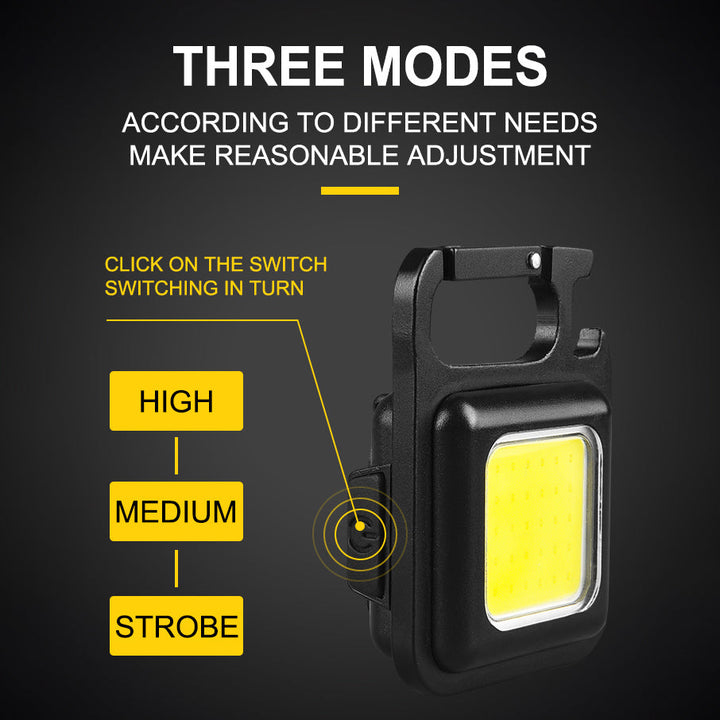 Mini Magnetic Pocket Keychain Flashlight | Stornfield