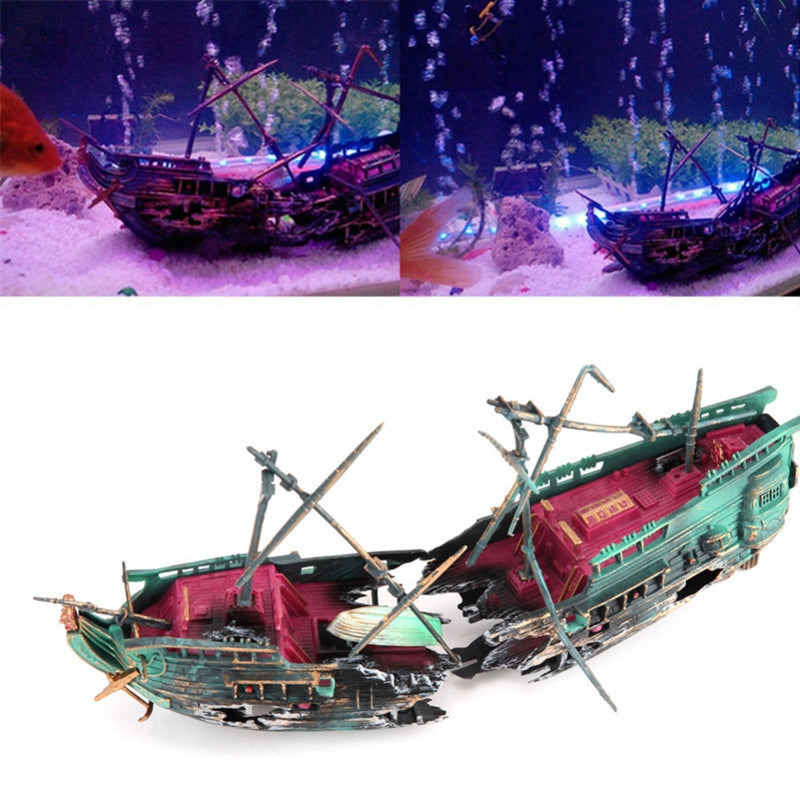 Large Shipwreck Aquarium Decoration | Stornfield