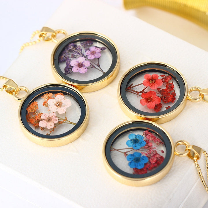 Pressed Flower Necklaces | Stornfield