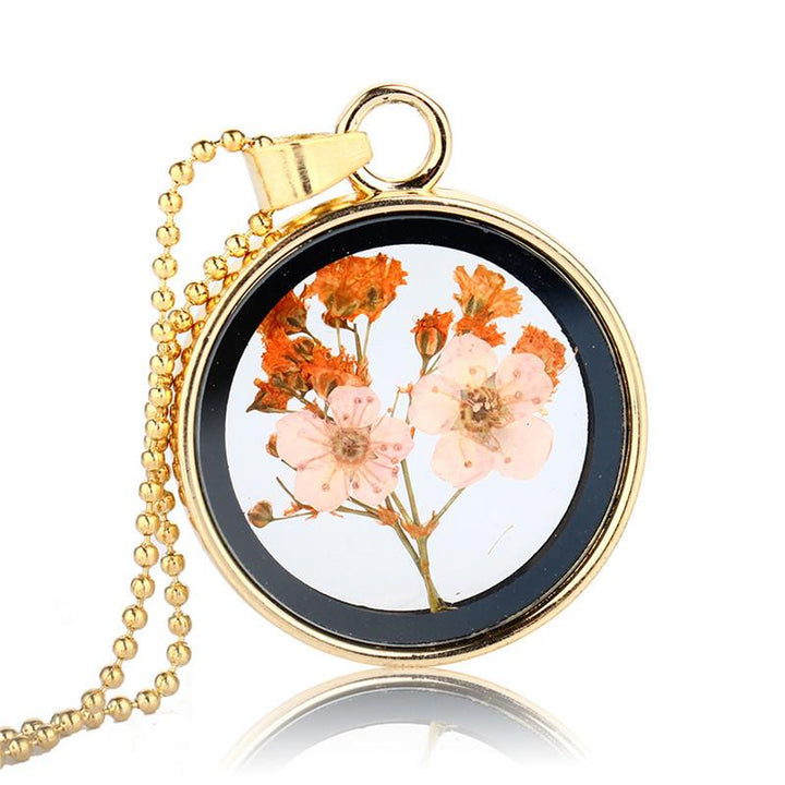 Pressed Flower Necklaces | Stornfield