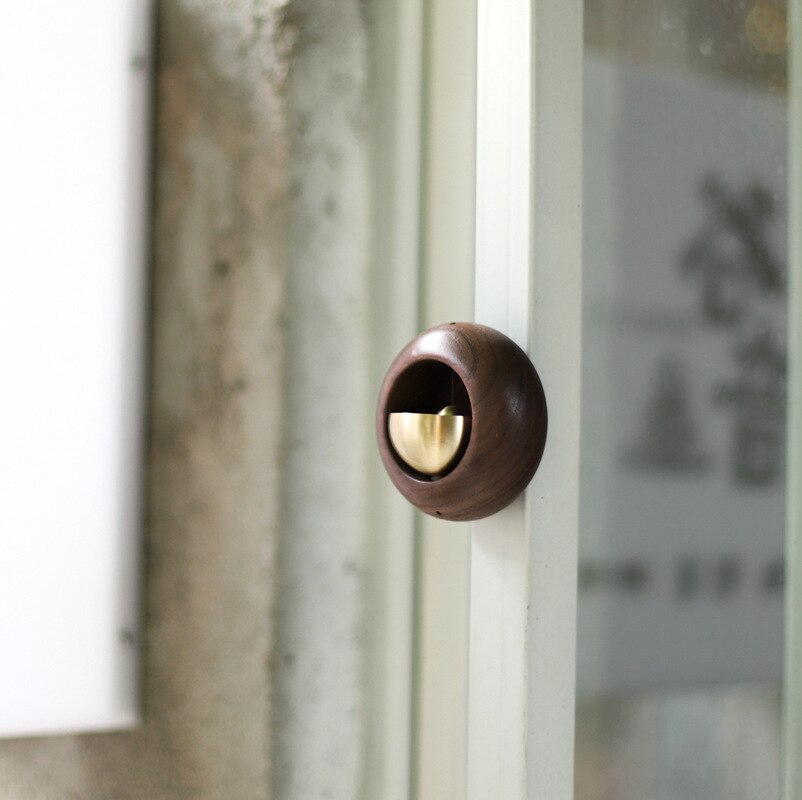 Solid Wood Cute Hanging Door Bell | Stornfield