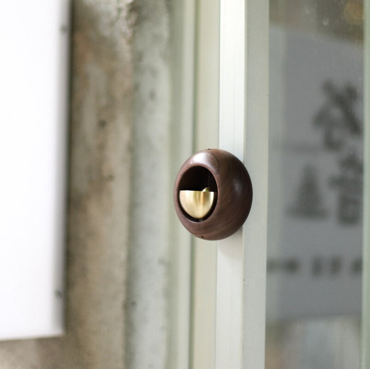Solid Wood Cute Hanging Door Bell | Stornfield