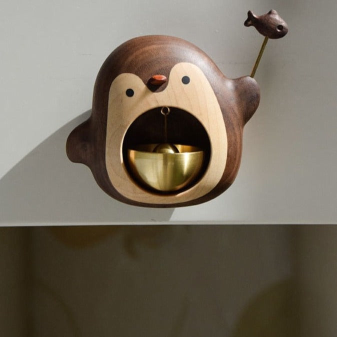 Solid Wood Cute Hanging Door Bell | Stornfield