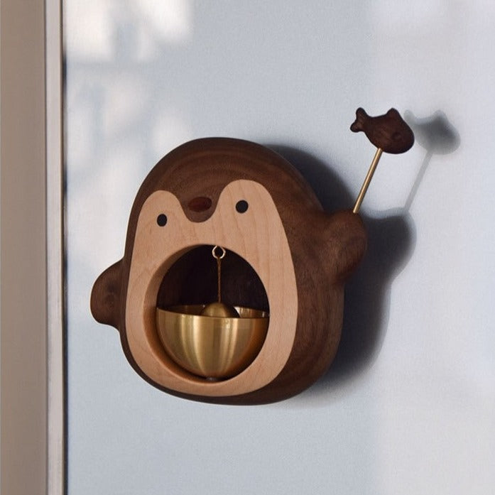Solid Wood Cute Hanging Door Bell | Stornfield