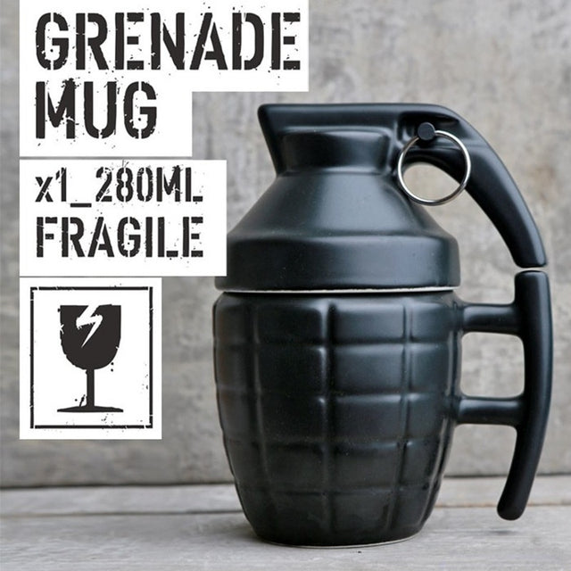 Grenade Ceramic Mugs | Stonrfield