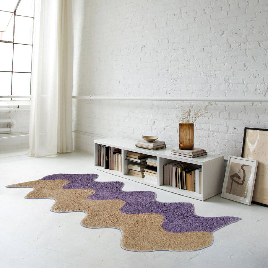 Wavy two-tone runner | Stornfield