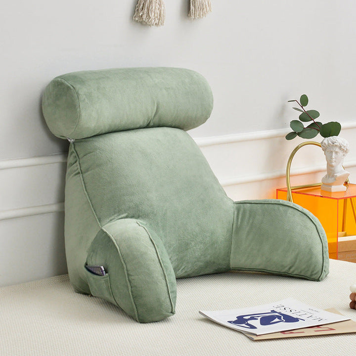 Backrest Pillow With Arms & Headrest | Stornfield