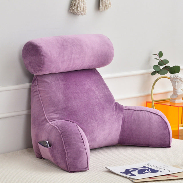 Backrest Pillow With Arms & Headrest | Stornfield