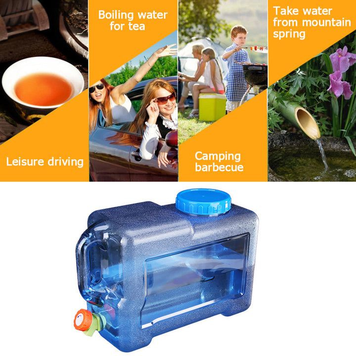 Portable Travel Camping Water Container with Faucet | Stornfield