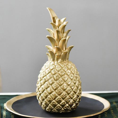 Stornfield | PineLux Glossy Pineapple Decorative Figurine | Modern Design | Available in 3 Colors & Sizes