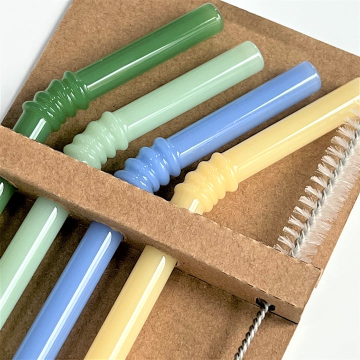 Stornfield | Glass Straws - Set of 4