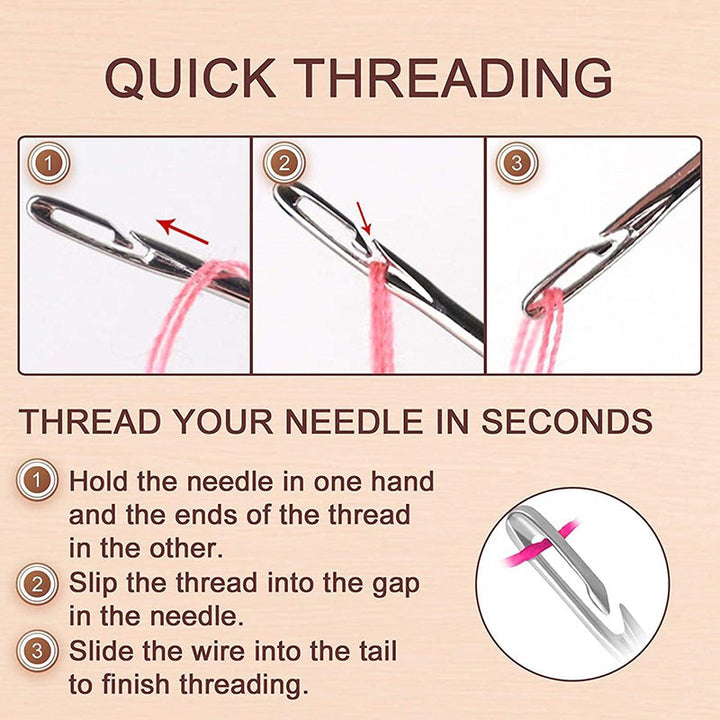 Stainless Steel Needless Sewing Tool Kit | Stonrfield
