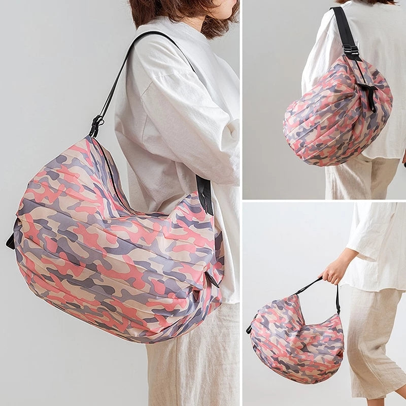 Large Capacity Canvas Foldable Shopping Bag | Stornfield