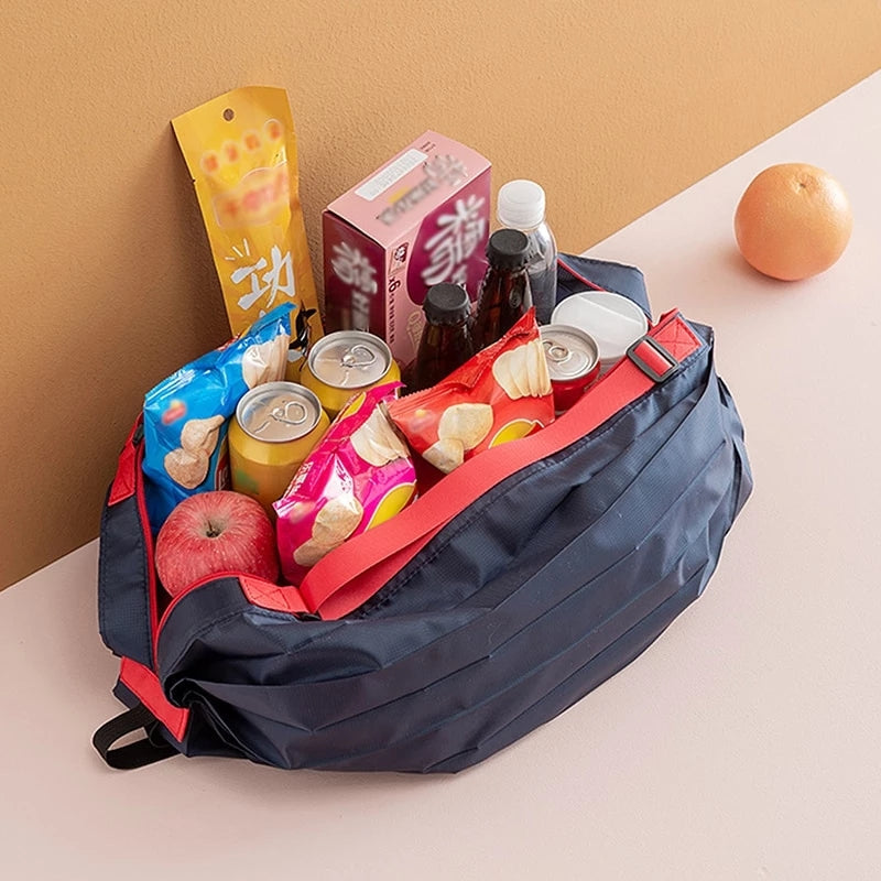 Large Capacity Canvas Foldable Shopping Bag | Stornfield
