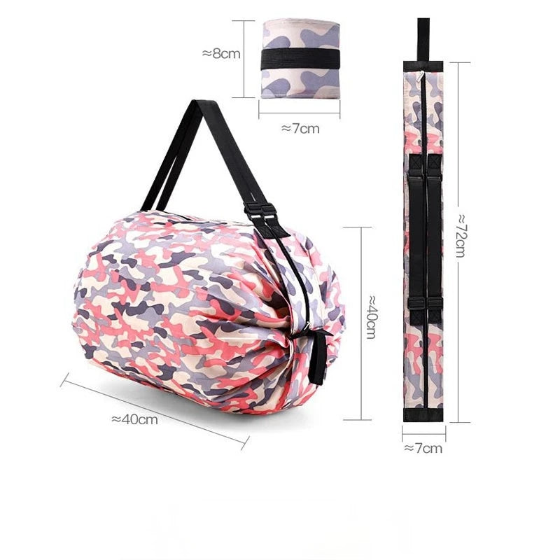 Large Capacity Canvas Foldable Shopping Bag | Stornfield