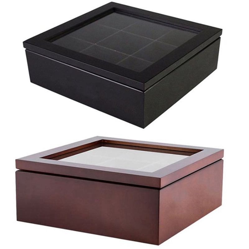 Stornfield | Wooden Tea Storage Box with Large Compartment