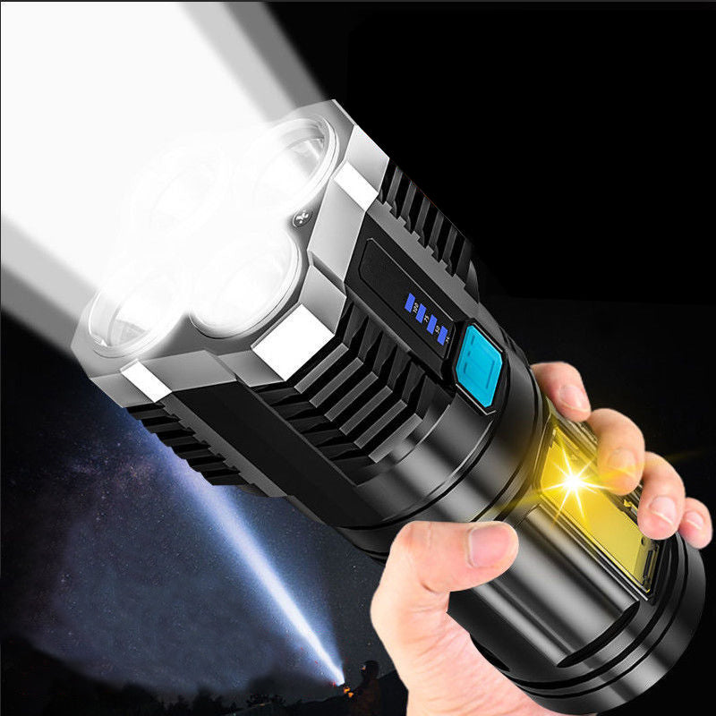 Ultra Bright Rechargeable LED Flashlight | Stornfield