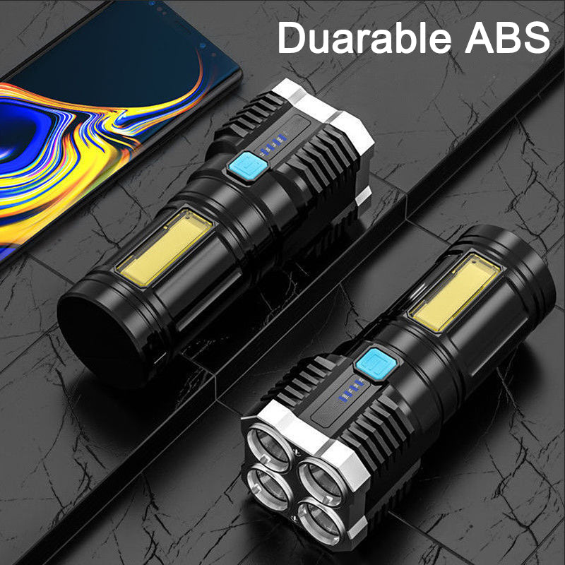 Ultra Bright Rechargeable LED Flashlight | Stornfield