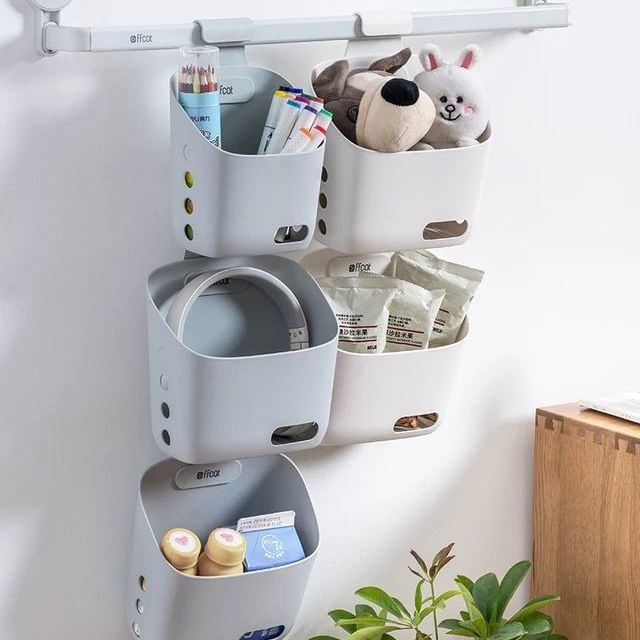 Wall-Mounted Simple Hanging StackaStornfielde Storage Basket | Stornfield