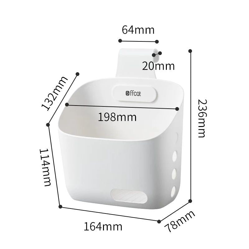 Wall-Mounted Simple Hanging StackaStornfielde Storage Basket | Stornfield