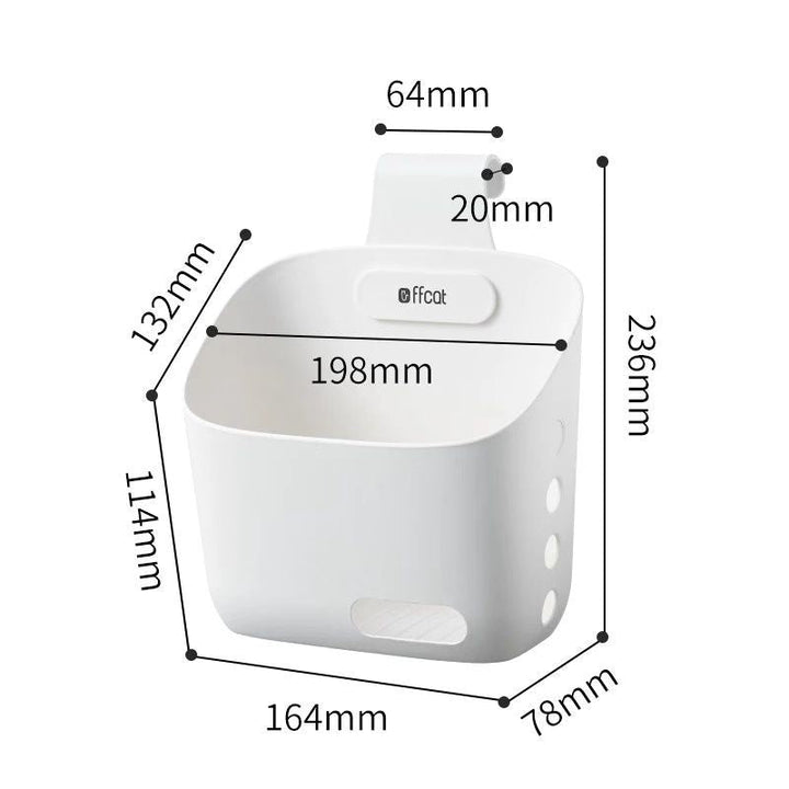 Wall-Mounted Simple Hanging StackaStornfielde Storage Basket | Stornfield