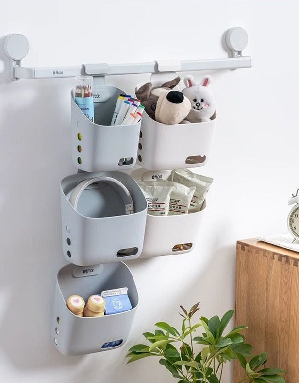 Wall-Mounted Simple Hanging StackaStornfielde Storage Basket | Stornfield