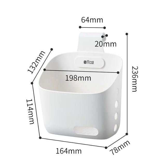 Wall-Mounted Simple Hanging StackaStornfielde Storage Basket | Stornfield