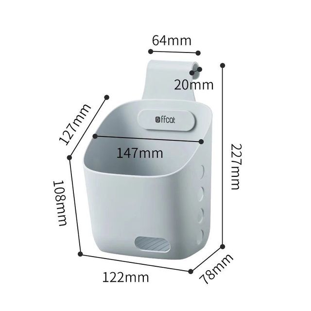 Wall-Mounted Simple Hanging StackaStornfielde Storage Basket | Stornfield