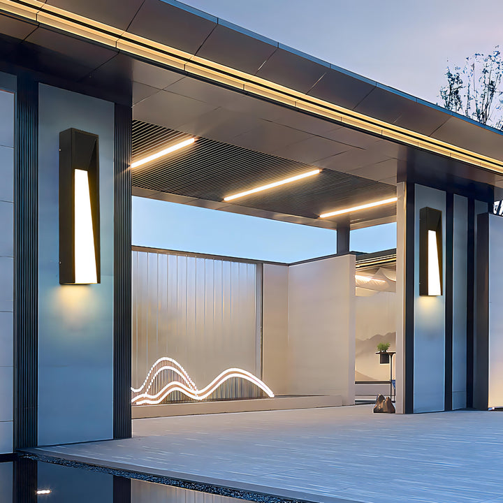 Parv - Stainless Steel IP65 Modern Wall Light Fixture | Stornfield