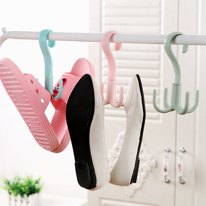 Rotating Four-Claw Wardrobe Organizer Hanger | Stornfield