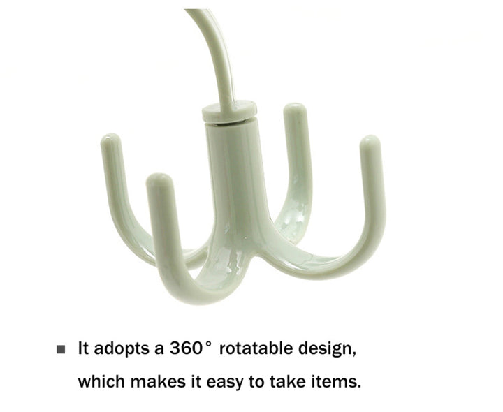 Rotating Four-Claw Wardrobe Organizer Hanger | Stornfield