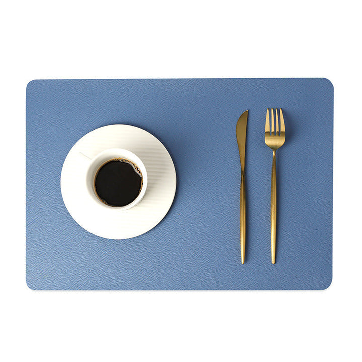Stornfield | Modern Rectangular Waterproof PU Leather Placemats