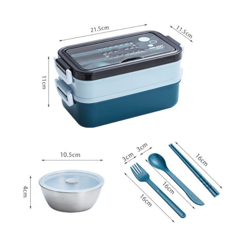 Double Layer Leak-Proof Soup Bowl Lunch Box | Stornfield