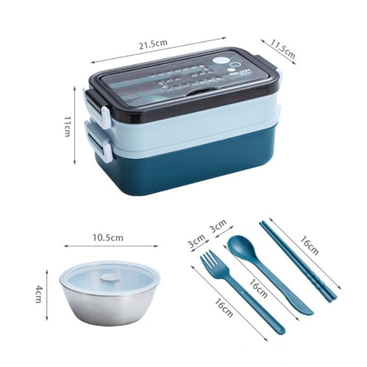 Double Layer Leak-Proof Soup Bowl Lunch Box | Stornfield