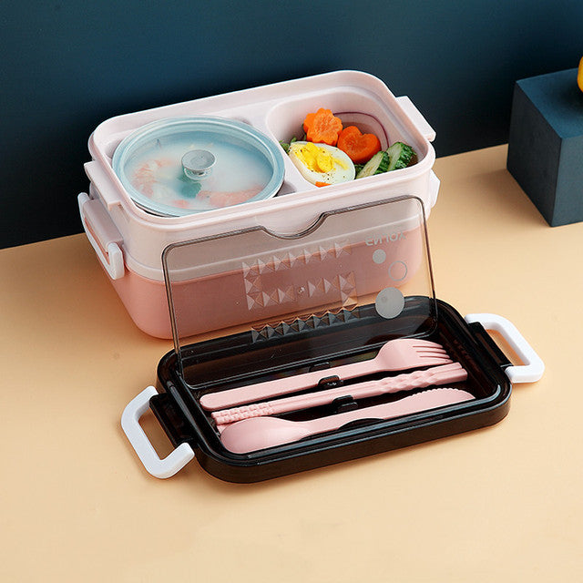 Double Layer Leak-Proof Soup Bowl Lunch Box | Stornfield