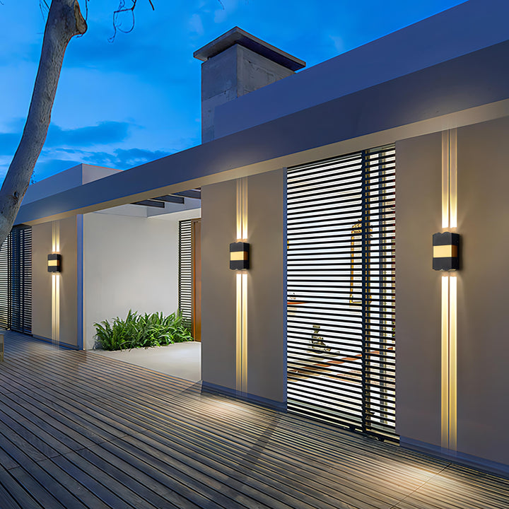 Vana - IP54 Waterproof Outdoor Wall Spotlight in Aluminum | Stornfield