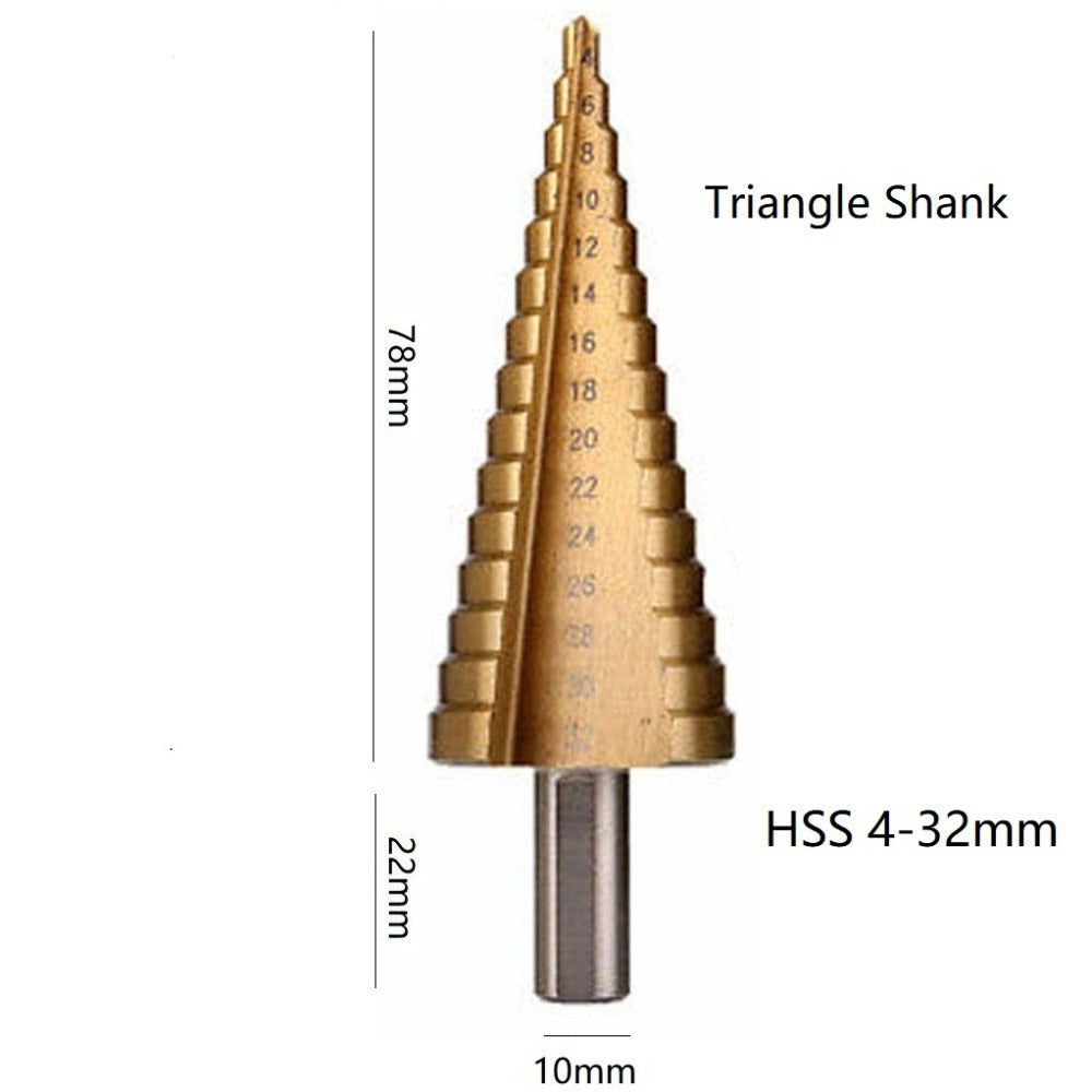 Titanium Drill Cone Bit Set | Stornfield