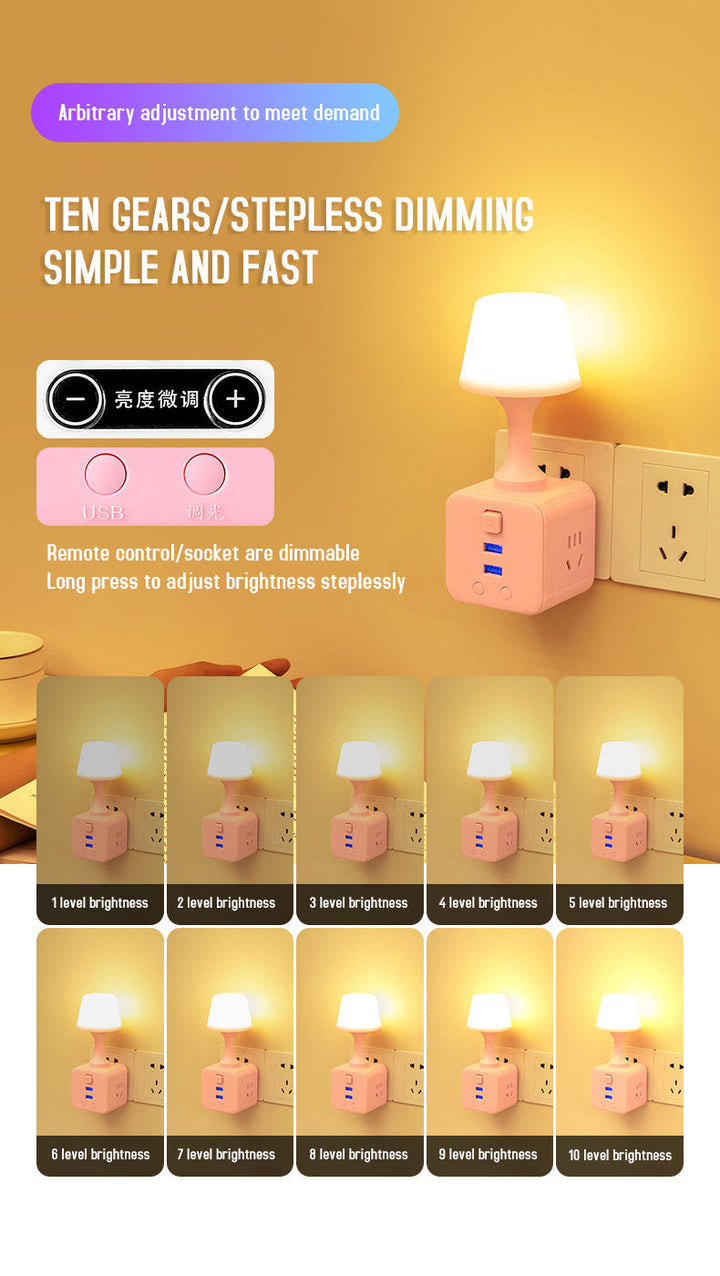 Remote Control Luminous Night Light | Stornfield